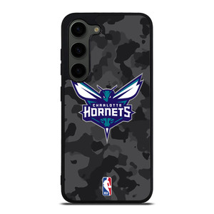 CHARLOTTE HORNETS BLACK CAMO Samsung Galaxy S23 Plus Case Cover