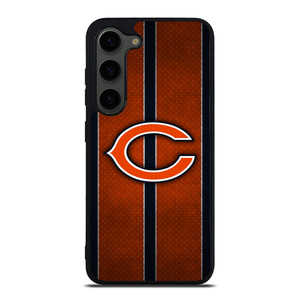 CHICAGO BEARS NFL METAL STRIPE Samsung Galaxy S23 Plus Case Cover