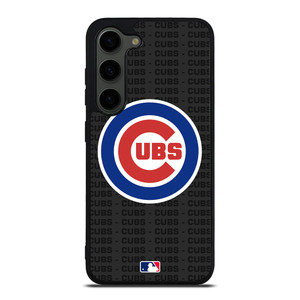 CHICAGO CUBS BASEBALL BLACK Samsung Galaxy S23 Plus Case Cover