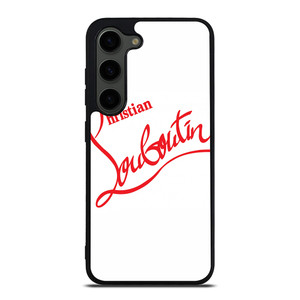 CHRISTIAN LOUBOUTIN WHITE Samsung Galaxy S23 Plus Case Cover