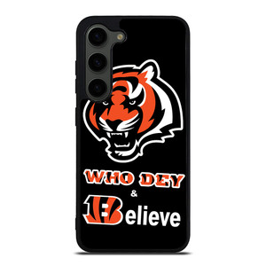 CINCINNATI BENGALS FOOTBALL WHO DEY Samsung Galaxy S23 Plus Case Cover