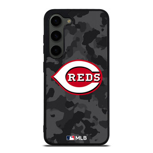 CINCINNATI REDS BASEBALL BLACK CAMO Samsung Galaxy S23 Plus Case Cover CINCINNATI REDS BASEBALL BLACK CAMO Samsung Galaxy S23 Plus Case Cover