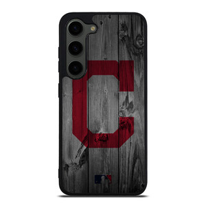 CLEVELAND GUARDIANS BASEBALL MLB WOOD LOGO Samsung Galaxy S23 Plus Case Cover