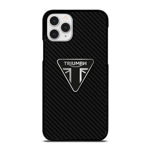 TRIUMPH MOTORCYCLES CARBON FIBER iPhone 11 Pro Case Cover