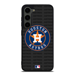 HOUSTON ASTROS BASEBALL MLB WOOD LOGO Samsung Galaxy S23 Plus Case Cover