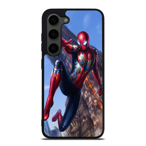 IRON SPIDERMAN COSTUME Samsung Galaxy S23 Plus Case Cover