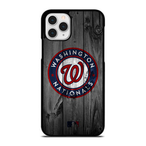 WASHINGTON NATIONALS BASEBALL MLB WOOD LOGO iPhone 11 Pro Case Cover