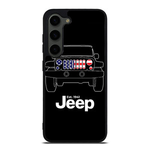 JEEP AUTOMOBILE CARBON FIBER Samsung Galaxy S23 Plus Case Cover