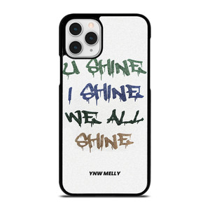 YNW MELLY RAPPER WE ALL SHINE iPhone 11 Pro Case Cover