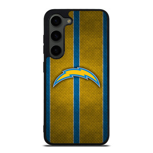 LOS ANGELES CHARGERS NFL METAL STRIPE Samsung Galaxy S23 Plus Case Cover