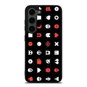 LOVE DEATH AND ROBOTS PATTERN Samsung Galaxy S23 Plus Case Cover