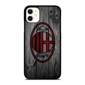 AC MILAN FOOTBALL WOODEN LOGO iPhone 11 Case Cover AC MILAN FOOTBALL WOODEN LOGO iPhone 11 Case Cover
