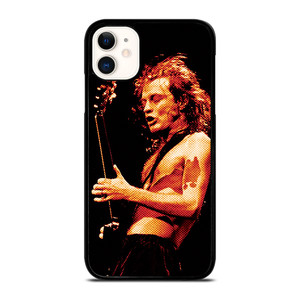 ACDC ANGUS YOUNG ROCK BAND GUITARIST iPhone 11 Case Cover ACDC ANGUS YOUNG ROCK BAND GUITARIST iPhone 11 Case Cover
