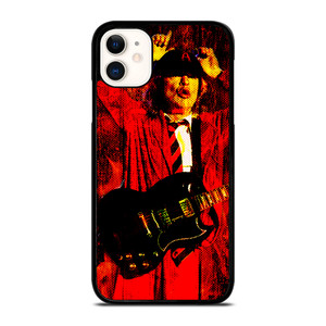 ACDC ANGUS YOUNG ROCK BAND iPhone 11 Case Cover ACDC ANGUS YOUNG ROCK BAND iPhone 11 Case Cover