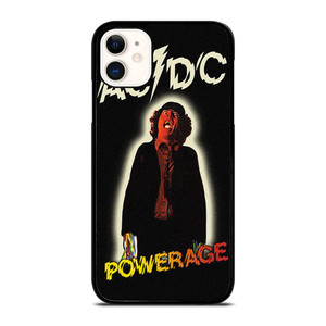 ACDC ROCK BAND POWERAGE iPhone 11 Case Cover ACDC ROCK BAND POWERAGE iPhone 11 Case Cover