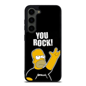 METALLICA ROCK HOMER SIMPSONS Samsung Galaxy S23 Plus Case Cover METALLICA ROCK HOMER SIMPSONS Samsung Galaxy S23 Plus Case Cover