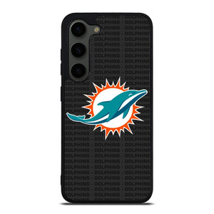 MIAMI DOLPHINS FOOTBALL TEXT Samsung Galaxy S23 Plus Case Cover