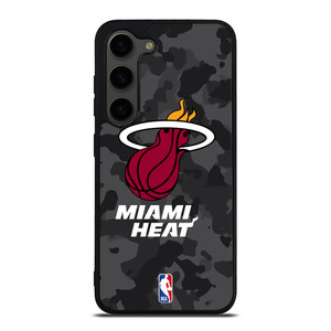 MIAMI HEAT BLACK CAMO Samsung Galaxy S23 Plus Case Cover