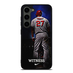 MIKE TROUT LOS ANGELES ANGELS MLB 2 Samsung Galaxy S23 Plus Case Cover