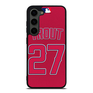 MIKE TROUT LOS ANGELES ANGELS MLB Samsung Galaxy S23 Plus Case Cover