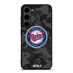 MINNESOTA TWINS BASEBALL BLACK CAMO Samsung Galaxy S23 Plus Case Cover