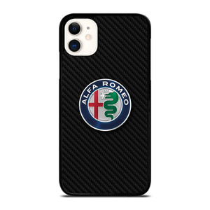 ALFA ROMEO CAR CARBON FIBER iPhone 11 Case Cover