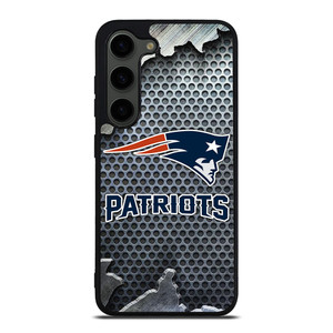 NEW ENGLAND PATRIOTS BROKEN METAL Samsung Galaxy S23 Plus Case Cover