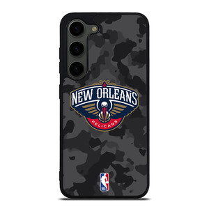 NEW ORLEANS PELICANS BLACK CAMO Samsung Galaxy S23 Plus Case Cover