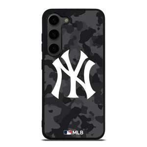 NEW YORK YANKEES BASEBALL BLACK CAMO Samsung Galaxy S23 Plus Case Cover