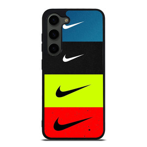 NIKE SWOOSH STRIPE COLORS Samsung Galaxy S23 Plus Case Cover