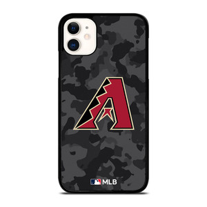 ARIZONA DIAMONDBACKS BASEBALL BLACK CAMO iPhone 11 Case Cover
