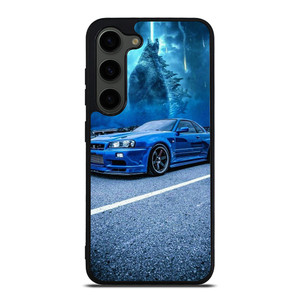 NISSAN GTR GODZILLA BLUE 2 Samsung Galaxy S23 Plus Case Cover
