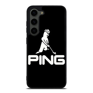PING GOLF BLACK LOGO Samsung Galaxy S23 Plus Case Cover