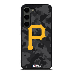 PITTSBURGH PIRATES BASEBALL BLACK CAMO Samsung Galaxy S23 Plus Case Cover