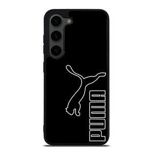 PUMA LOGO BLACK Samsung Galaxy S23 Plus Case Cover