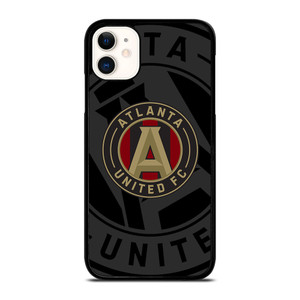 ATLANTA UNITED FC MLS BLACK iPhone 11 Case Cover