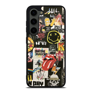 ROCK AND ROLL BAND COLLAGE Samsung Galaxy S23 Plus Case Cover ROCK AND ROLL BAND COLLAGE Samsung Galaxy S23 Plus Case Cover