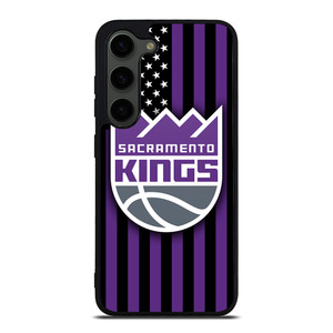 SACRAMENTO KINGS NBA USA FLAG Samsung Galaxy S23 Plus Case Cover