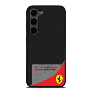 SCUDERIA FERRARI CARBON Samsung Galaxy S23 Plus Case Cover