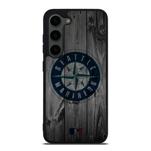 SEATTLE MARINERS BASEBALL MLB WOOD LOGO Samsung Galaxy S23 Plus Case Cover
