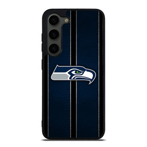 SEATTLE SEAHAWKS NFL METAL STRIPE Samsung Galaxy S23 Plus Case Cover