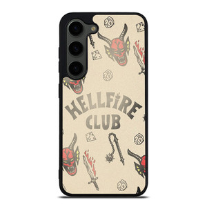 STRANGER THINGS 4 HELLFIRE CLUB Samsung Galaxy S23 Plus Case Cover