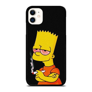 BART SIMPSONS WEEDS CIGARATTE iPhone 11 Case Cover