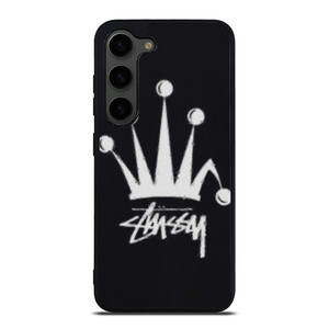STUSSY FUZZY REGAL CROWN Samsung Galaxy S23 Plus Case Cover