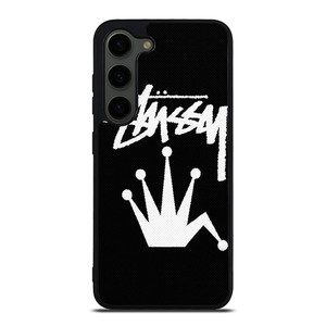 STUSSY PARIS BENT CROWN Samsung Galaxy S23 Plus Case Cover