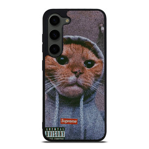 SUPREME CUTE CAT 2 Samsung Galaxy S23 Plus Case Cover