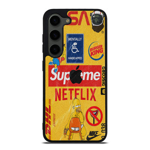 SUPREME NETFLIX COLLAGE Samsung Galaxy S23 Plus Case Cover