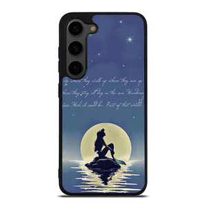 THE LITTLE MERMAID QUOTES Samsung Galaxy S23 Plus Case Cover THE LITTLE MERMAID QUOTES Samsung Galaxy S23 Plus Case Cover