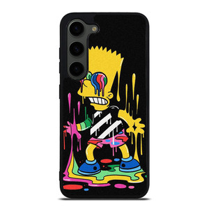 THE SIMPSONS TRIPPY ART Samsung Galaxy S23 Plus Case Cover