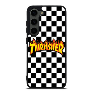 THRASHER SKATEBOARD CHECKERBOARD Samsung Galaxy S23 Plus Case Cover